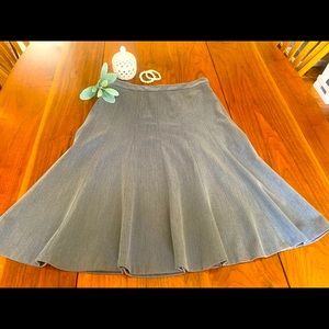East 5th- Gray skirt.